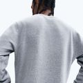 Кофта чоловіча Nike Sportswear Club Graphic Fleece Crew dark grey heather/white 5