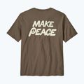 Футболка чоловіча Patagonia Balance Organic peace seeds / marlow brown 2
