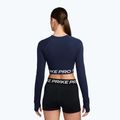Лонгслів для тренувань жіночий Nike Pro 365 Dri-Fit midnight navy/white 2