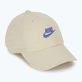 Кепка Nike Club Unstructured Futura Wash light khaki/sapphire