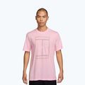 Футболка чоловіча Nike Court Heritage pink foam