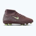 Кросівки футбольні дитячі Nike Mercurial Superfly 10 Club "Kylian Mbappé" Jr FG/MG plum eclipse/metallic silver