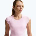 Футболка для бігу жіноча Nike Swoosh Run Dri-Fit pink foam/photon dust/white 4