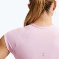 Футболка для бігу жіноча Nike Swoosh Run Dri-Fit pink foam/photon dust/white 5