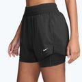 Шорти жіночі Nike One Dri-Fit High-Waisted 3" 2In1 black/white 3