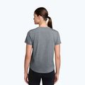 Футболка жіноча Nike One Classic Dri-Fit smoke grey/heather/white 2