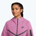 Кофта жіноча  Nike Sportswear Tech Fleece Windrunner light magenta/black 3