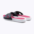 Шльопанці жіночі arena Nina white/dark grey/magenta 3