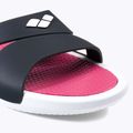 Шльопанці жіночі arena Nina white/dark grey/magenta 7
