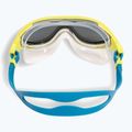 Окуляри для плавання дитячі arena The One Mirror Jr silver/soft green/blue cosmo 3