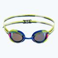 Окуляри для плавання дитячі arena Python Mirror Jr blue/blue/lime 2