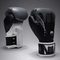 Рукавиці боксерські Venum Adrenaline Boxing black/silver grey 2