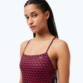 Жіночий злитий купальник Lacoste MF7264 penumbra / alizarin / red 5