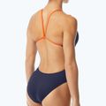 Купальник суцільний жіночий TYR Hexa Cutoutfit navy/orange 5