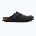 BIRKENSTOCK Boston LEOI Вузькі чорні шльопанці 2