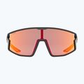 Окуляри сонцезахисні дитячі UVEX Skyryse Jr black matt/mirror red 2