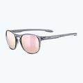 Окуляри сонцезахисні UVEX LGL 53 smoke/mirror pink 5