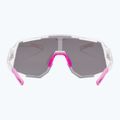 Окуляри сонцезахисні UVEX Sequenze clear/mirror pink 4