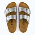 Жіночі шльопанці BIRKENSTOCK Arizona BF Narrow сріблясті 8