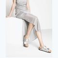 Жіночі шльопанці BIRKENSTOCK Arizona BF Narrow сріблясті 10