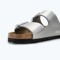 Жіночі шльопанці BIRKENSTOCK Arizona BF Narrow сріблясті 5