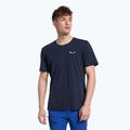 Футболка трекінгова чоловіча Salewa Alpine Hemp Logo синя 00-0000028132