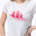 Футболка трекінгова жіноча Salewa Lines Graphic Dry біла 00-0000028064 4