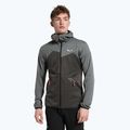 Флісова кофта чоловіча Salewa Puez Melange PL FZ Hoody сіра 00-0000027386