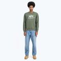 Кофта чоловіча Alpha Industries Basic dark olive 2