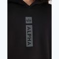 Кофта чоловіча Alpha Industries Puff Print Hoodie black 5