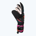 Рукавиці воротарські Reusch Attrakt Solid black/aqua blue/shocking orange 4