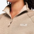 Кофта флісова жіноча Jack Wolfskin Anytrail Full Zip oat 4