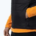 Чоловіча туристична безрукавка Jack Wolfskin Lapawa Ins чорна 4