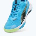 Кросівки спортивні для приміщень чоловічі PUMA Solarstrike III luminous blue/club navy/fizzy apple 8