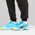 Кросівки спортивні для приміщень чоловічі PUMA Solarstrike III luminous blue/club navy/fizzy apple 12