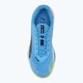 Кросівки спортивні для приміщень чоловічі PUMA Solarstrike III luminous blue/club navy/fizzy apple 5