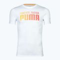 Футболка чоловіча PUMA Run Favorites Forever Faster TEE puma white