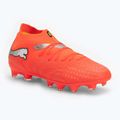 Кросівки футбольні дитячі PUMA Future 9 Pro FG/AG Jr glowing red/puma white/puma black/puma silver