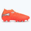 Кросівки футбольні дитячі PUMA Future 9 Pro FG/AG Jr glowing red/puma white/puma black/puma silver 2