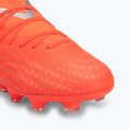 Кросівки футбольні дитячі PUMA Future 9 Pro FG/AG Jr glowing red/puma white/puma black/puma silver 7