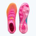 Кросівки футбольні PUMA Future 9 Match FG/AG poison pink/puma wht/sun stream/bright aqua/puma blk 3