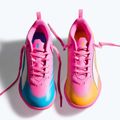 Кросівки футбольні дитячі PUMA Ultra 6 Play It Jr poison pink/puma wht/sun stream/bright aqua/puma blk 12
