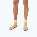 Шкарпетки ASICS Performance Run Quarter oatmeal/feather grey/pepper 4