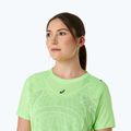 Жіноча бігова футболка ASICS Metarun SS Top illuminate green 5
