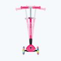 Самокат триколісний дитячий Globber Primo Foldable Lights fuchsia 11