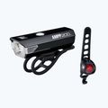 Набір ліхтарів велосипедних CatEye AMPP 200 HL-EL042RC / ORB TL-LD160 black