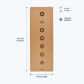 Килимок для йоги Myga Chakra XL 6 mm brown 7