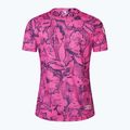 Футболка велосипедна жіноча Endura Grid Floral Ltd W pink pop 8