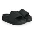 Шльопанці жіночі KARL LAGERFELD Kondominium Nft Relief black rubber 2