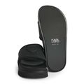 Шльопанці жіночі KARL LAGERFELD Kondominium Nft Relief black rubber 5